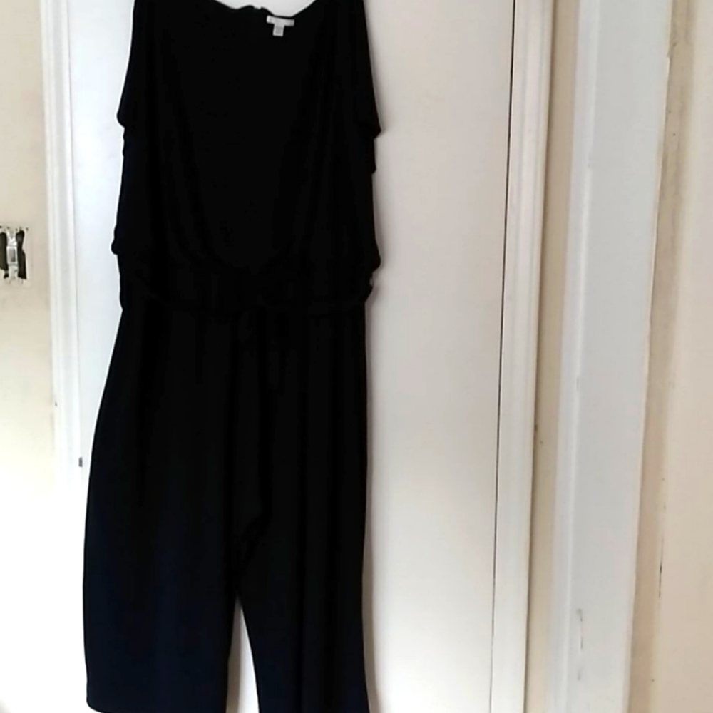 Blue jumpsuit